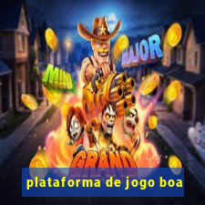 plataforma de jogo boa