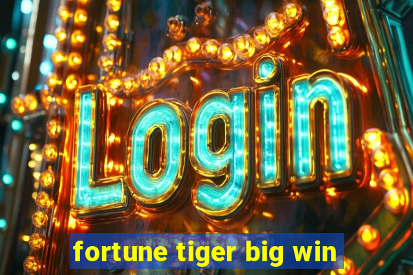 fortune tiger big win