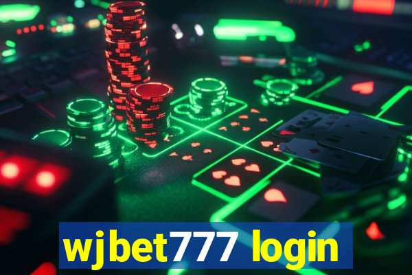 wjbet777 login