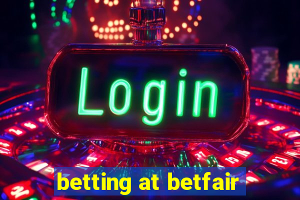 betting at betfair