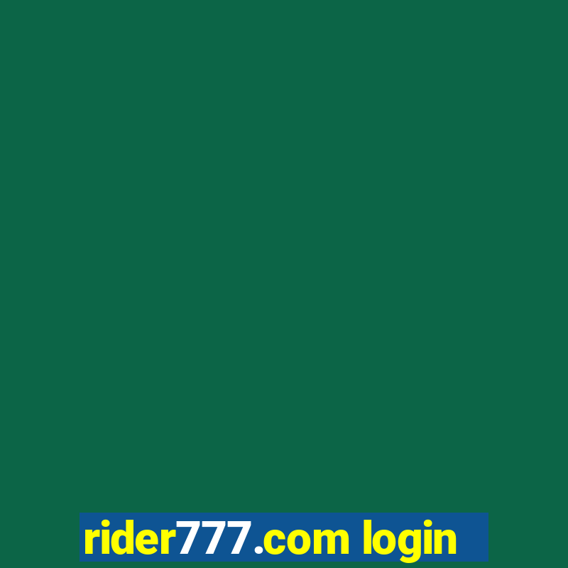 rider777.com login