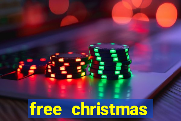 free christmas bingo cards