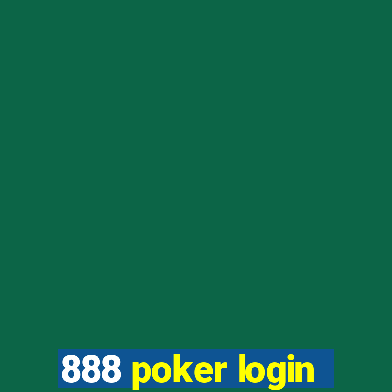 888 poker login