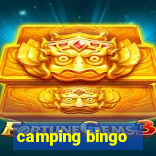 camping bingo