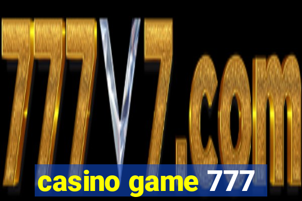 casino game 777