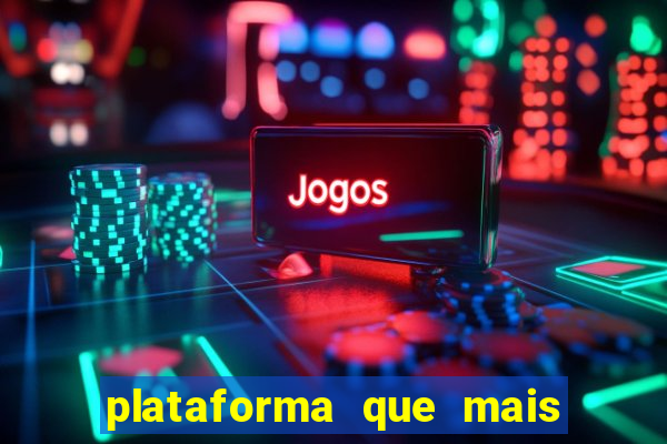 plataforma que mais paga no fortune tiger