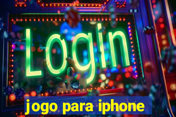 jogo para iphone