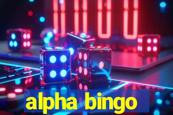 alpha bingo