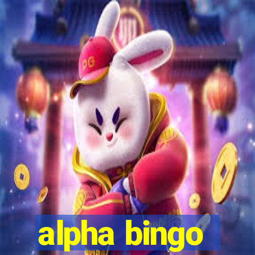 alpha bingo