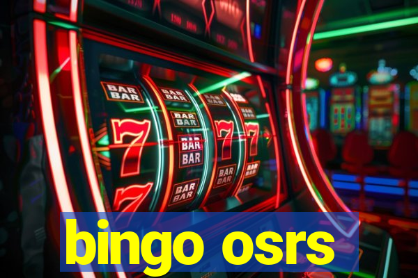 bingo osrs