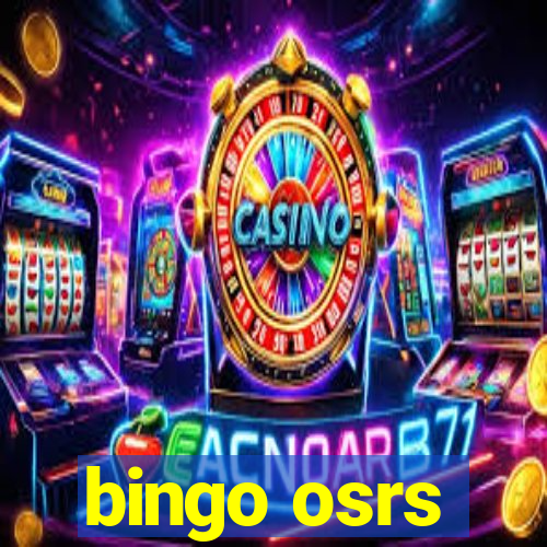 bingo osrs