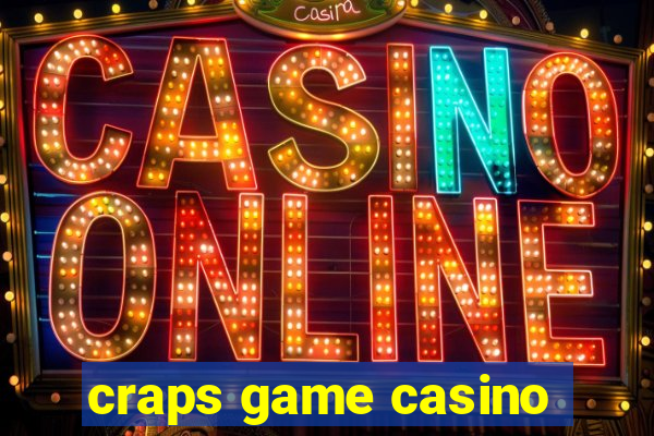 craps game casino