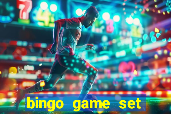 bingo game set near me