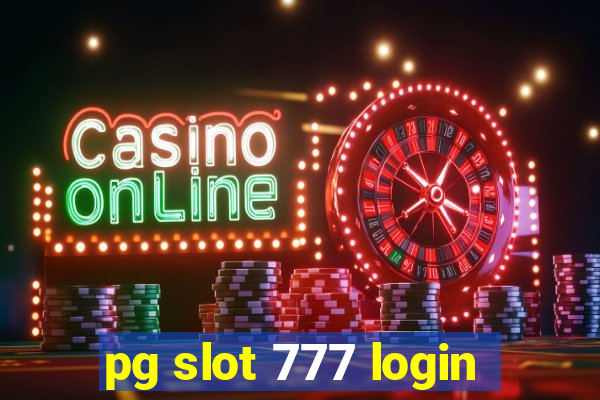 pg slot 777 login