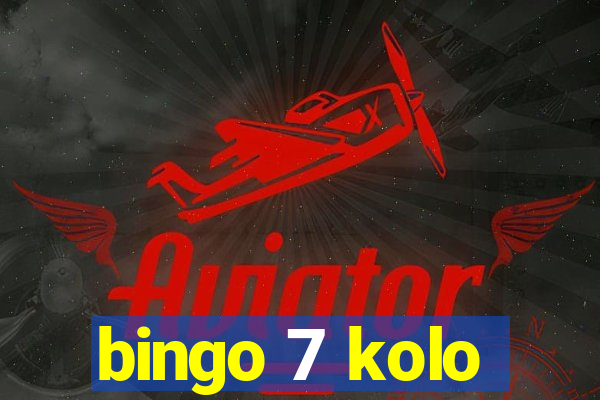 bingo 7 kolo