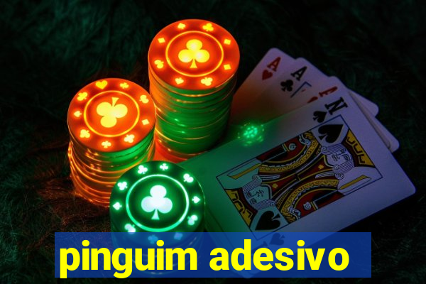 pinguim adesivo