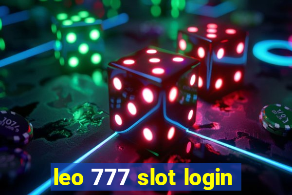 leo 777 slot login