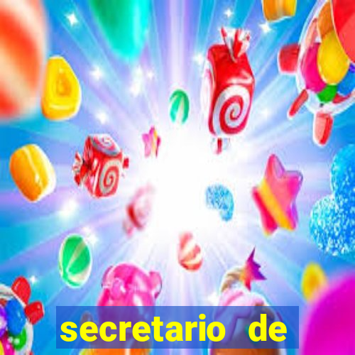 secretario de esporte salario