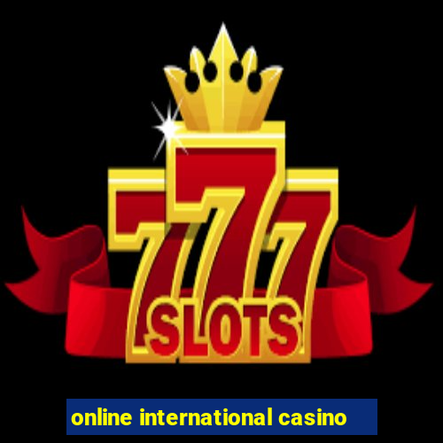 online international casino