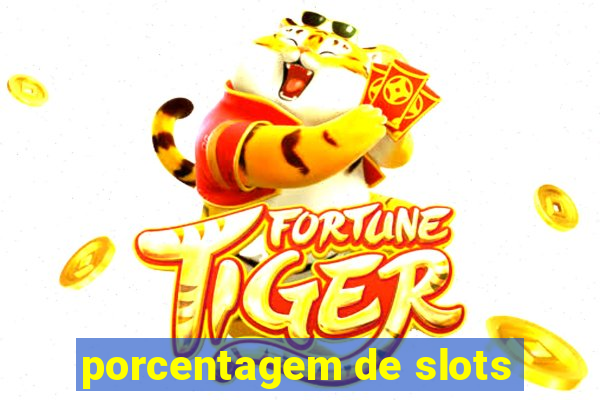 porcentagem de slots