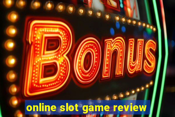 online slot game review