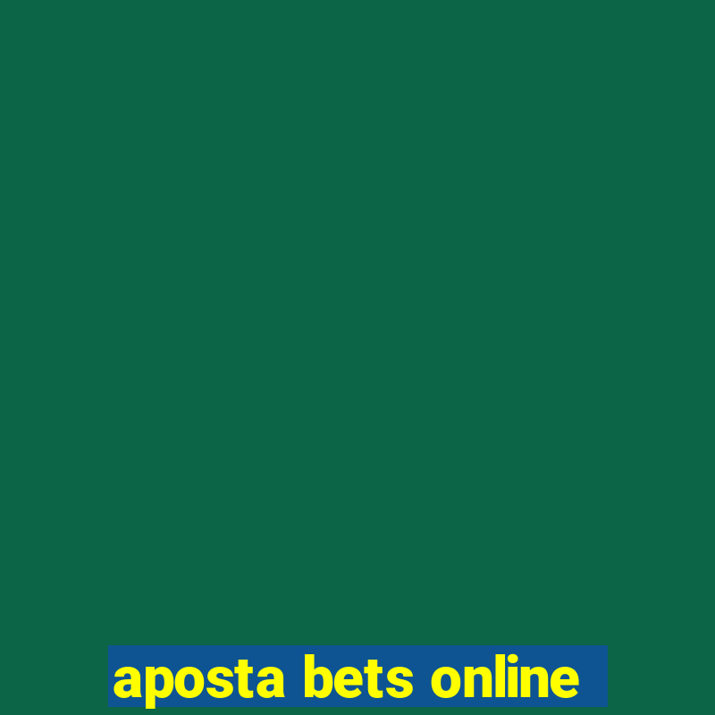 aposta bets online