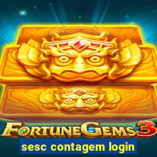 sesc contagem login