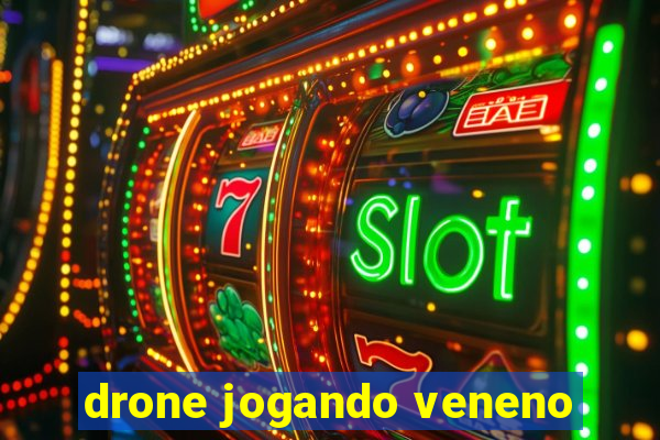 drone jogando veneno