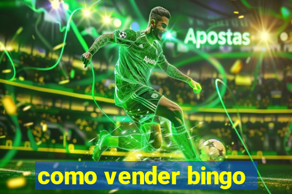 como vender bingo