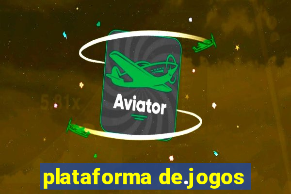 plataforma de.jogos