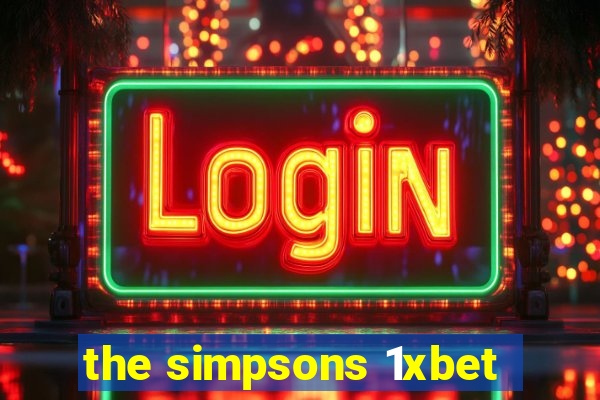 the simpsons 1xbet