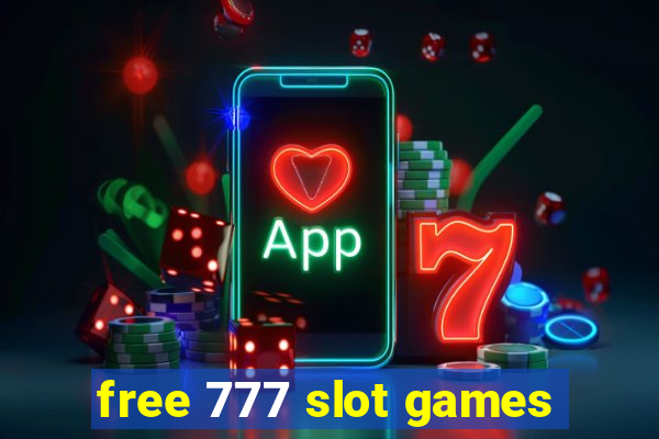 free 777 slot games