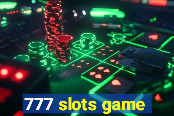 777 slots game