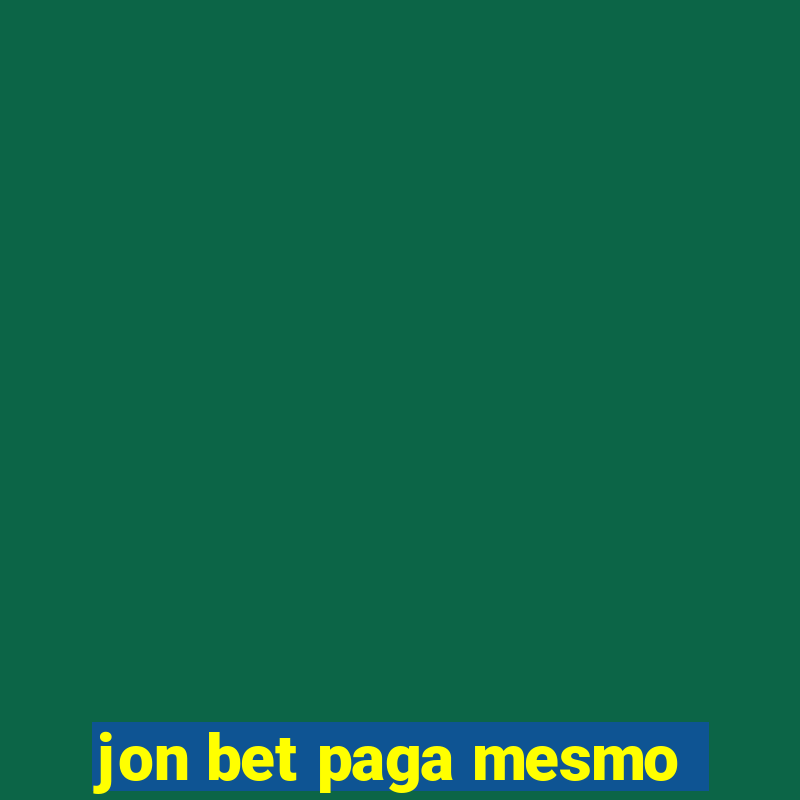 jon bet paga mesmo