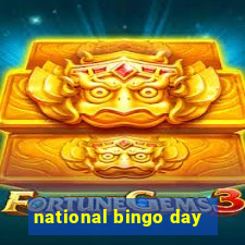 national bingo day