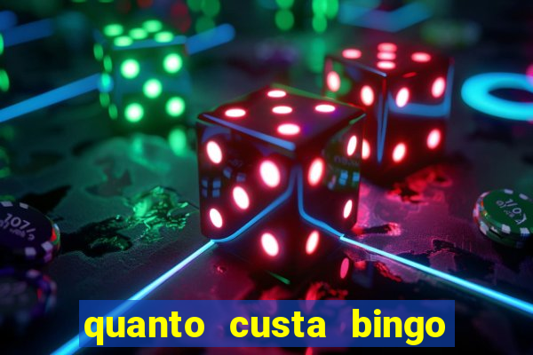 quanto custa bingo de brinquedo