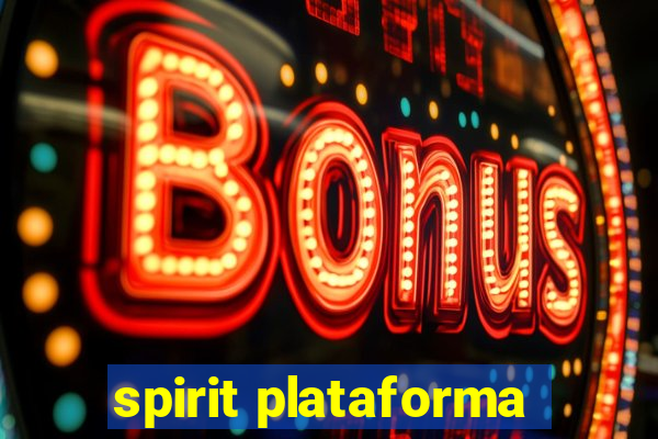 spirit plataforma