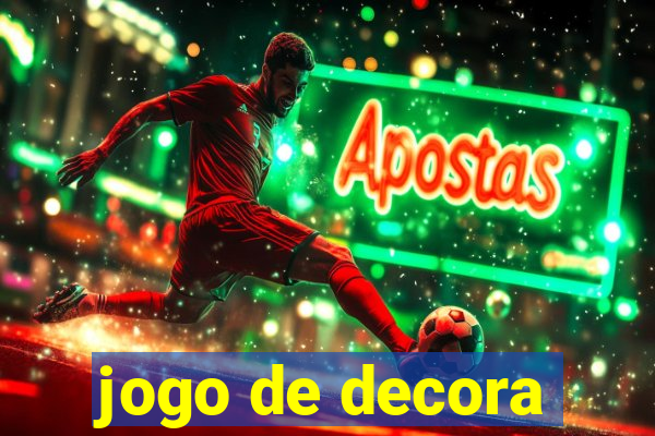 jogo de decora