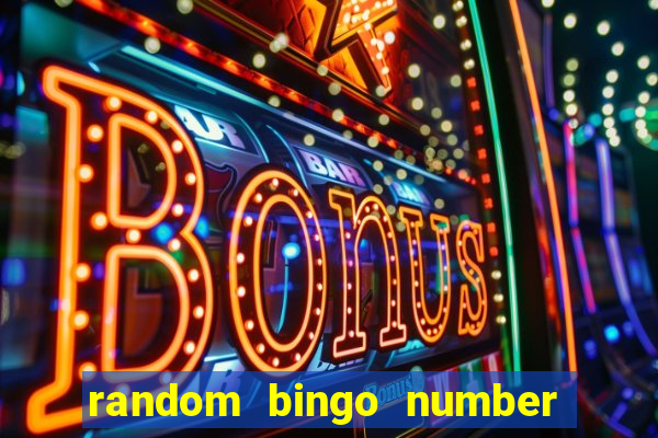 random bingo number generator 1-90