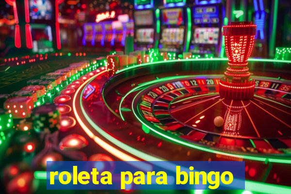 roleta para bingo