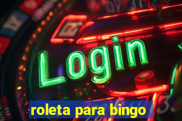 roleta para bingo