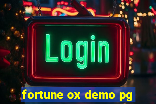 fortune ox demo pg