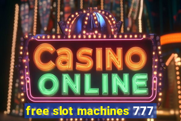 free slot machines 777