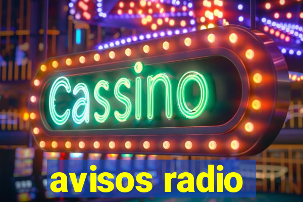 avisos radio