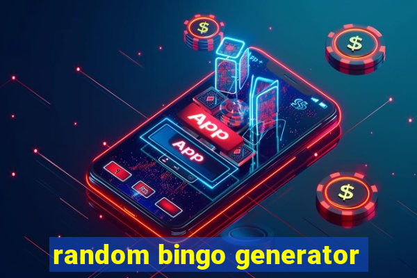 random bingo generator