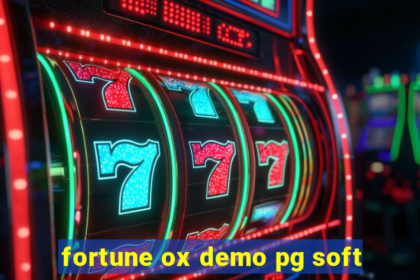 fortune ox demo pg soft