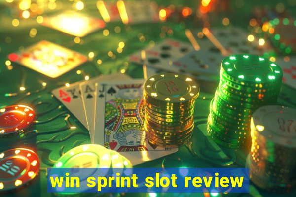 win sprint slot review