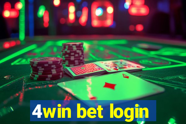 4win bet login