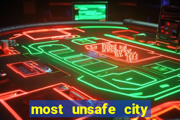 most unsafe city in us