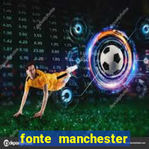 fonte manchester city download